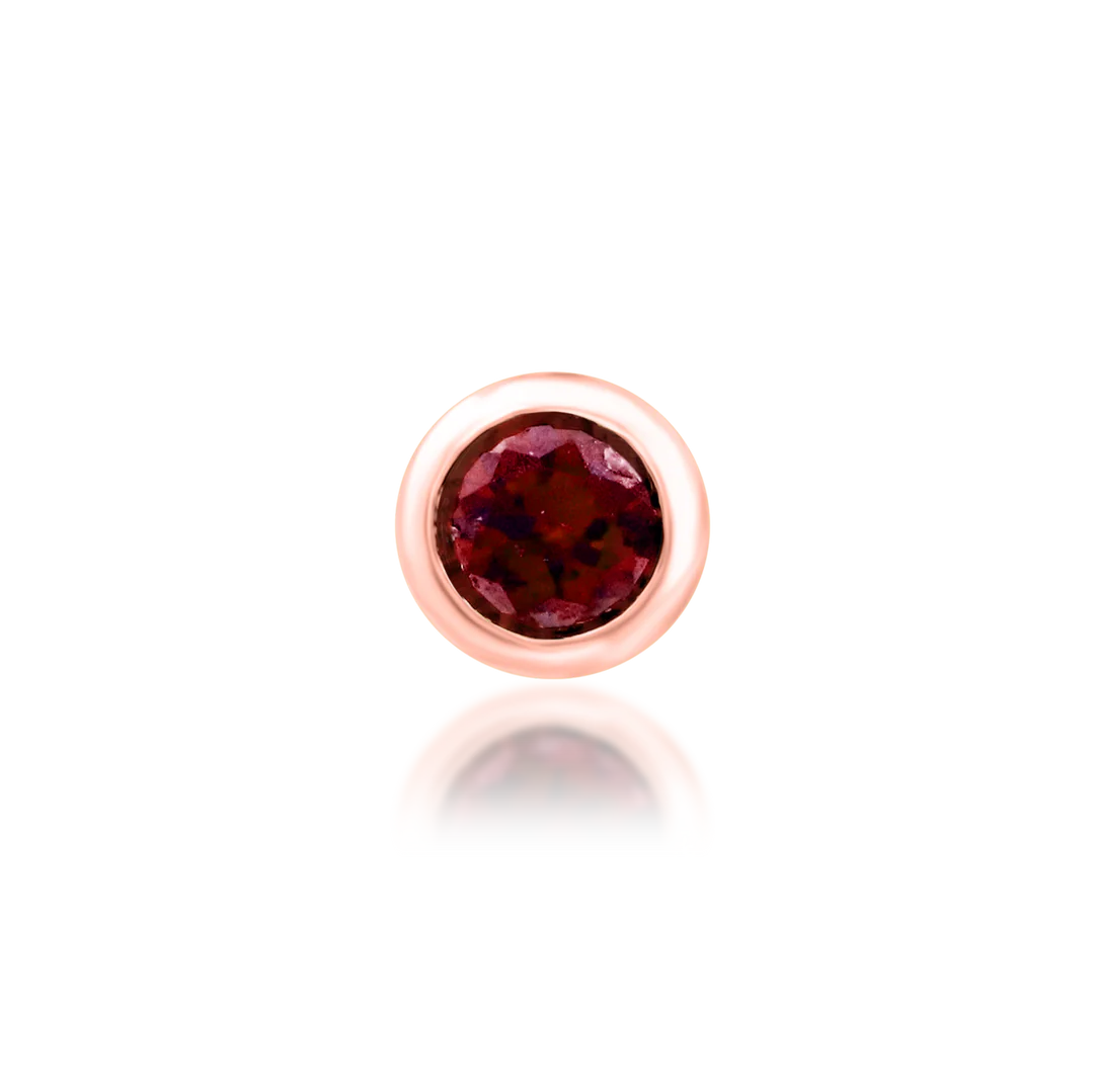 SCARLET BEZEL - THREADLESS END *PRE-ORDER* Junipurr Jewelry