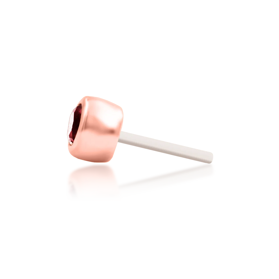 SCARLET BEZEL - THREADLESS END *PRE-ORDER* Junipurr Jewelry