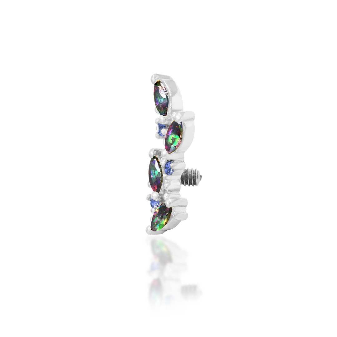ANDREIA + MYSTIC TOPAZ - THREADED END *PRE-ORDER* Junipurr Jewelry