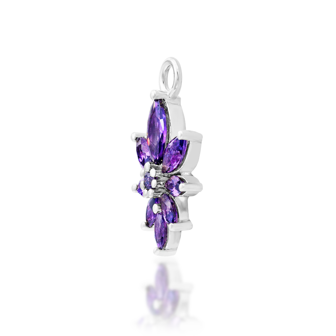 BAILEY + AMETHYST - CHARM *PREORDER* Junipurr Jewelry
