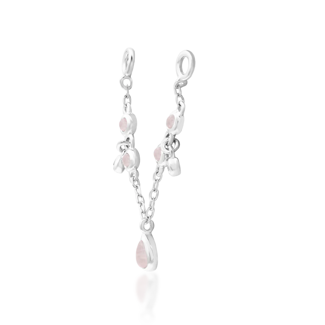 BELLAROSE + ROSE QUARTZ - CHAIN *PRE-ORDER* Junipurr Jewelry