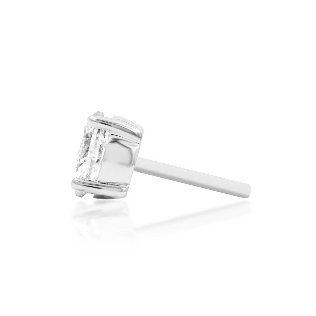 DIAMOND OVAL - THREADLESS END *PRE-ORDER* Junipurr Jewelry