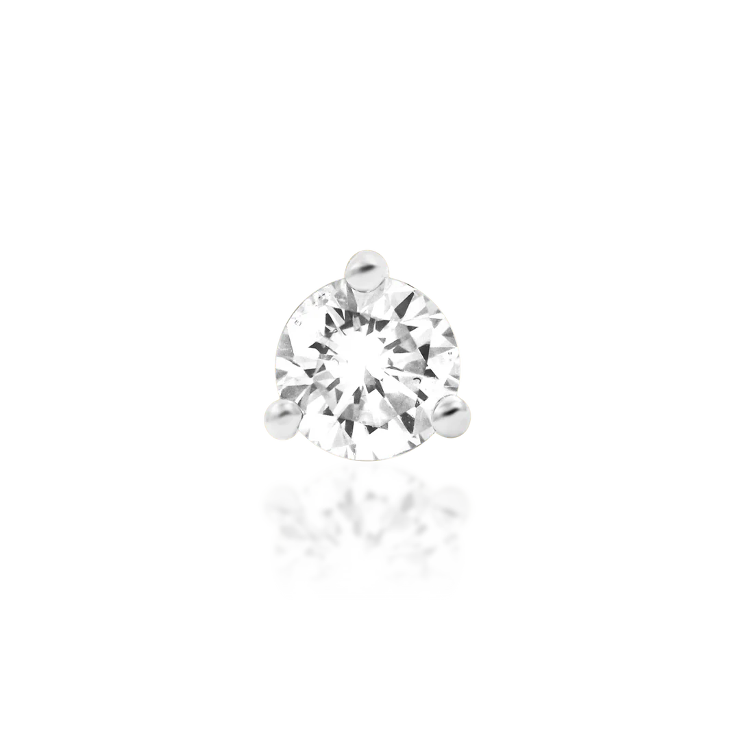 DIAMOND PRONG - THREADLESS END *PRE-ORDER* Junipurr Jewelry
