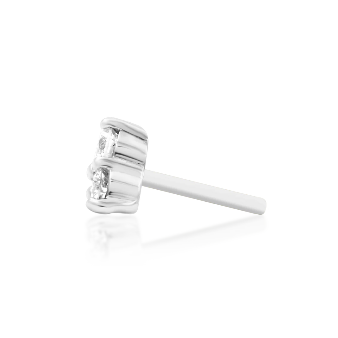 DIAMOND TRINITY - THREADLESS END *PRE-ORDER* Junipurr Jewelry
