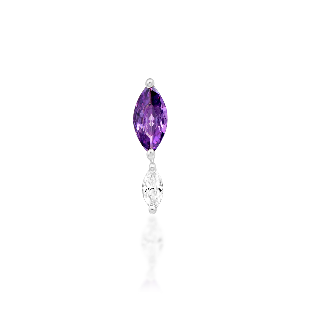 EMERSYN AMETHYST - THREADLESS END *PRE-ORDER* Junipurr Jewelry
