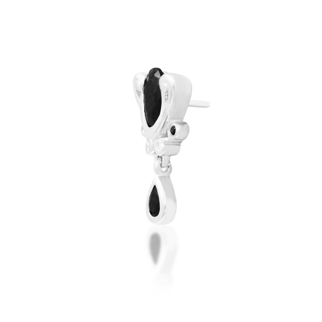 EMPUSA + BLACK CZ - THREADLESS END *PRE-ORDER* Junipurr Jewelry