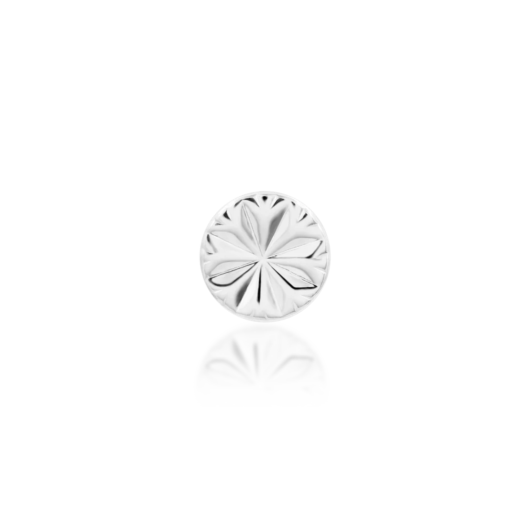 ENGRAVED DISK - THREADLESS END *PRE-ORDER* Junipurr Jewelry