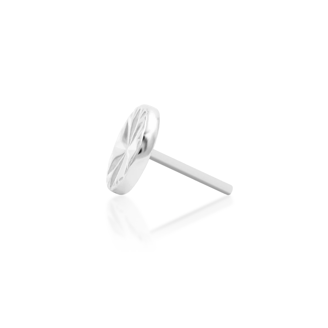 ENGRAVED DISK - THREADLESS END *PRE-ORDER* Junipurr Jewelry