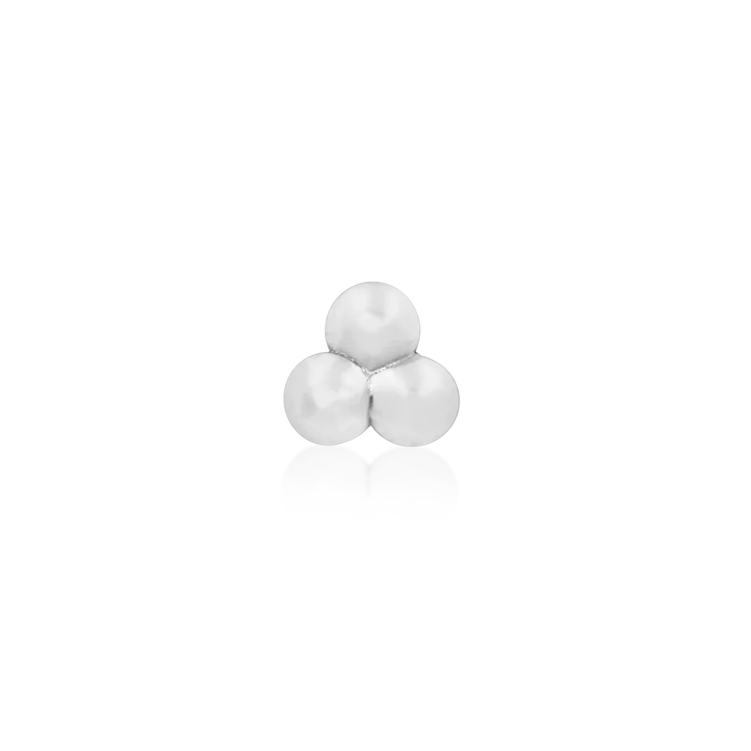 GOLD TRI-BEAD - THREADLESS END *PRE-ORDER* Junipurr Jewelry