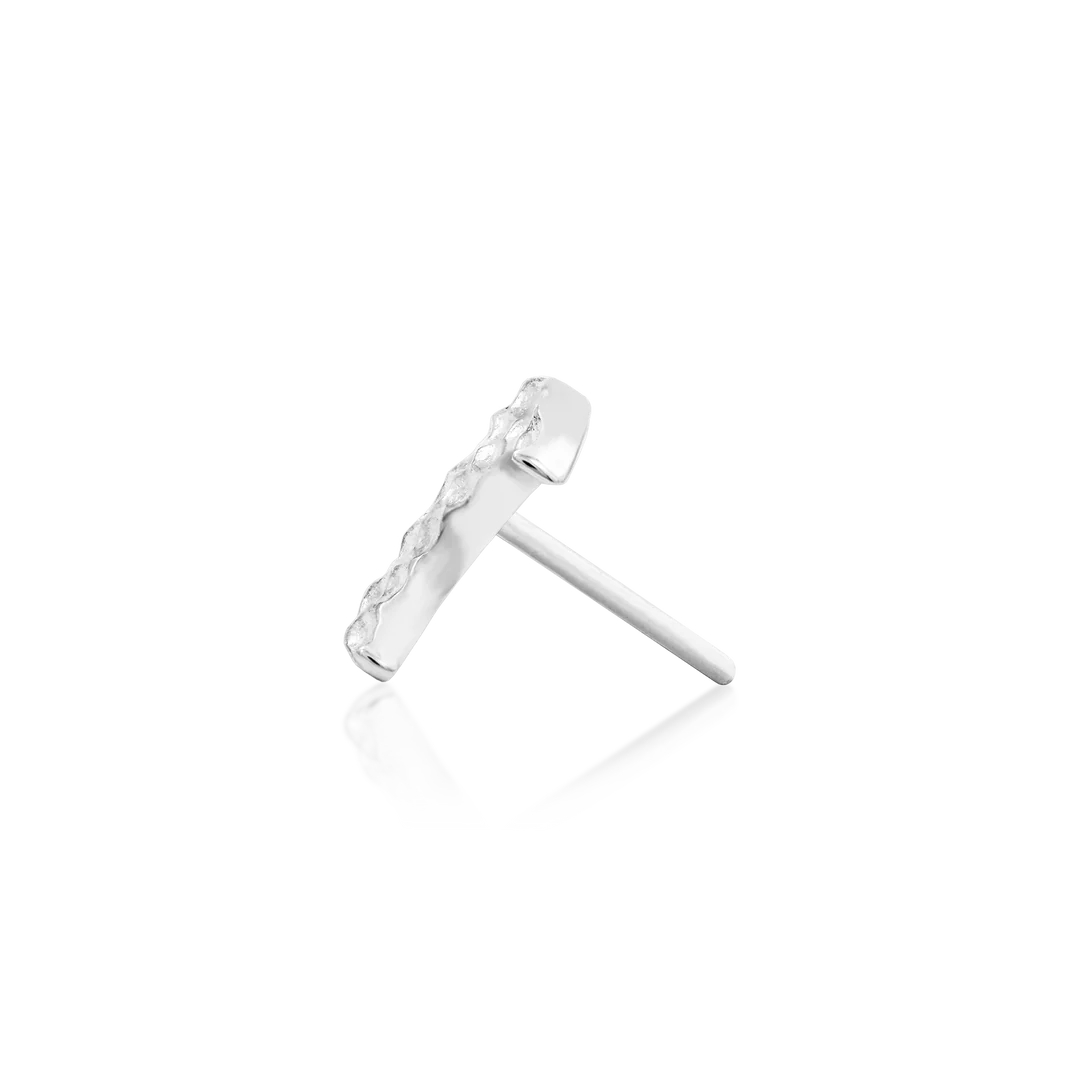HAMMERED MOON - THREADLESS END *PRE-ORDER* Junipurr Jewelry
