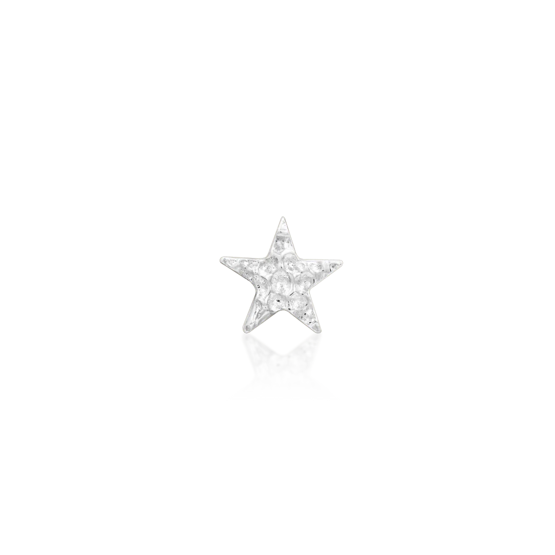 HAMMERED STAR - THREADLESS END *PRE-ORDER* Junipurr Jewelry