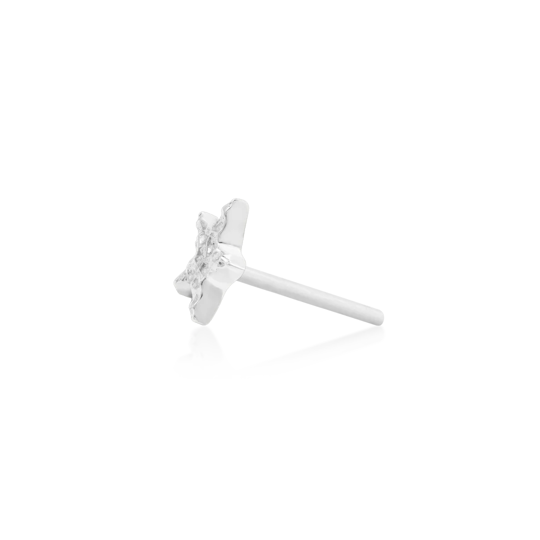 HAMMERED STAR - THREADLESS END *PRE-ORDER* Junipurr Jewelry