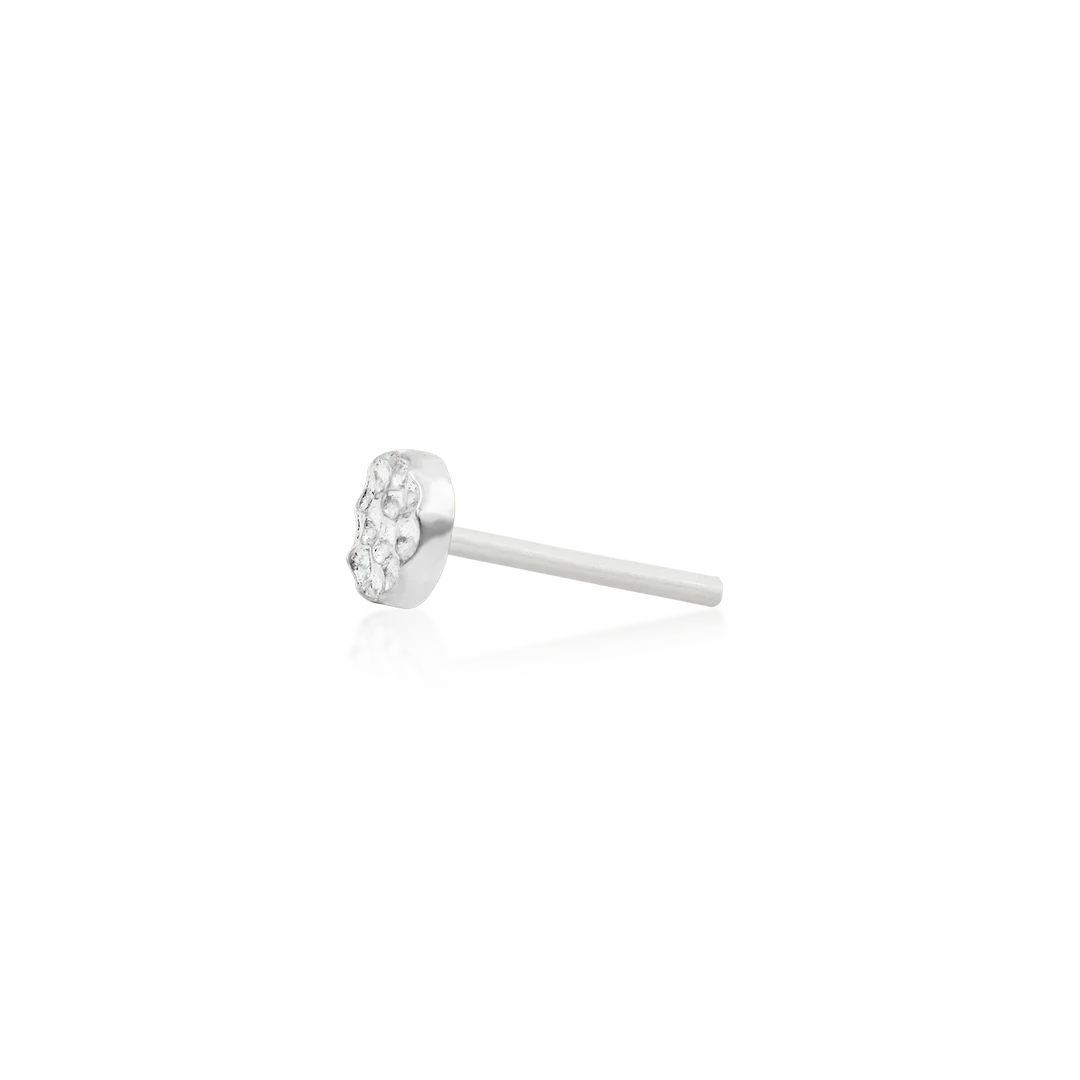 HAMMERED DISK - THREADLESS END *PRE-ORDER* Junipurr Jewelry