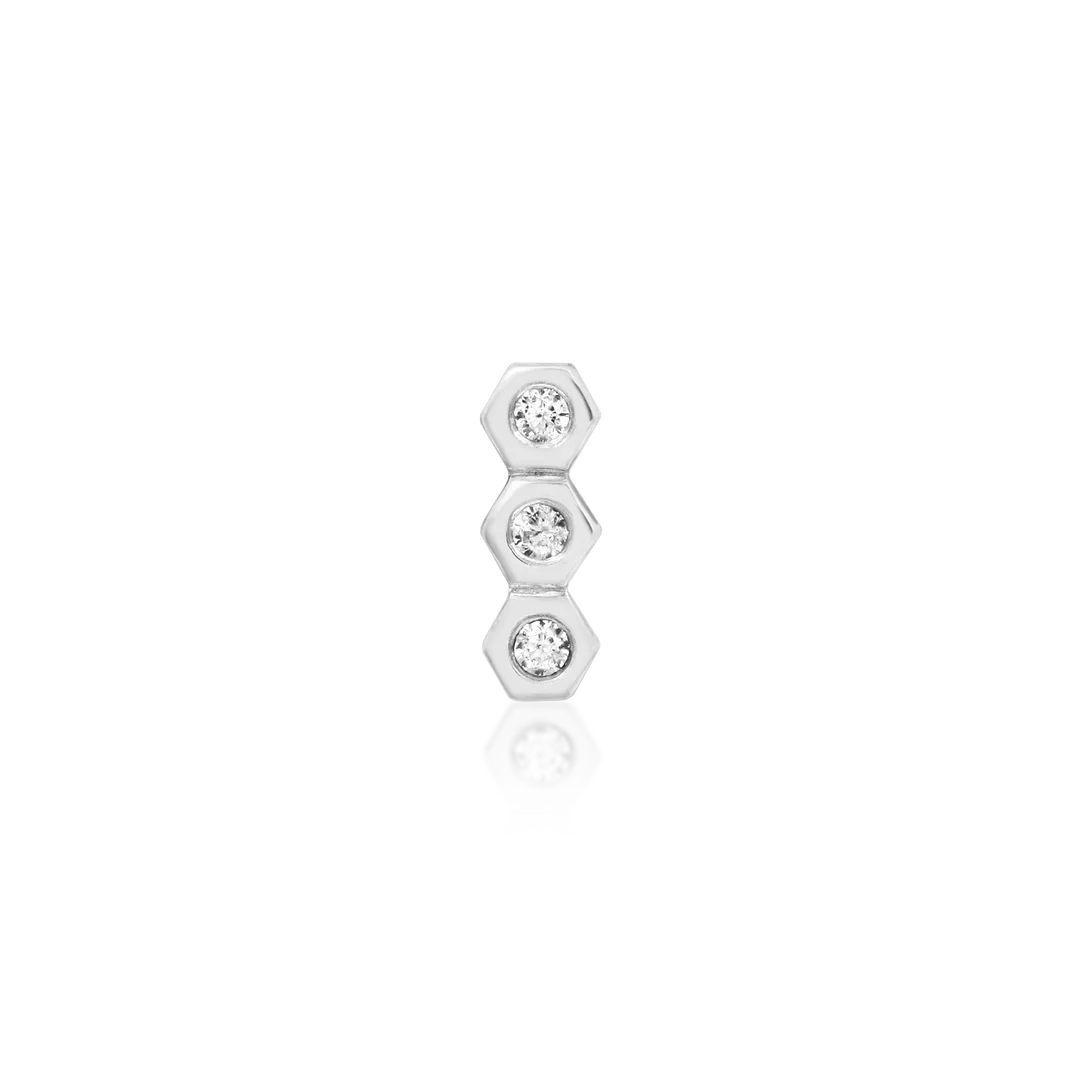 HONEYCOMB - THREADLESS END *PRE-ORDER* Junipurr Jewelry
