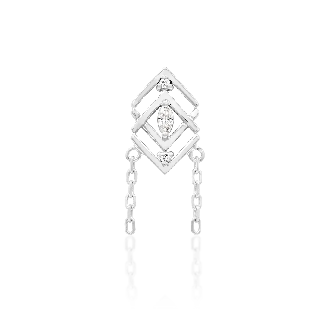 IRIS - THREADLESS END *PRE-ORDER* Junipurr Jewelry