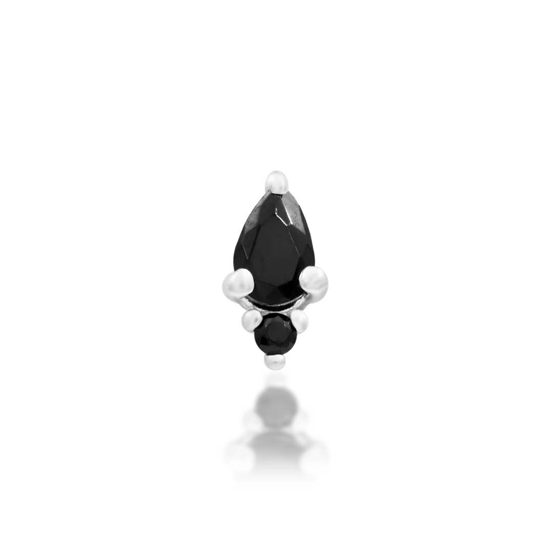 KARMA BLACK CZ - THREADLESS END *PRE-ORDER* Junipurr Jewelry