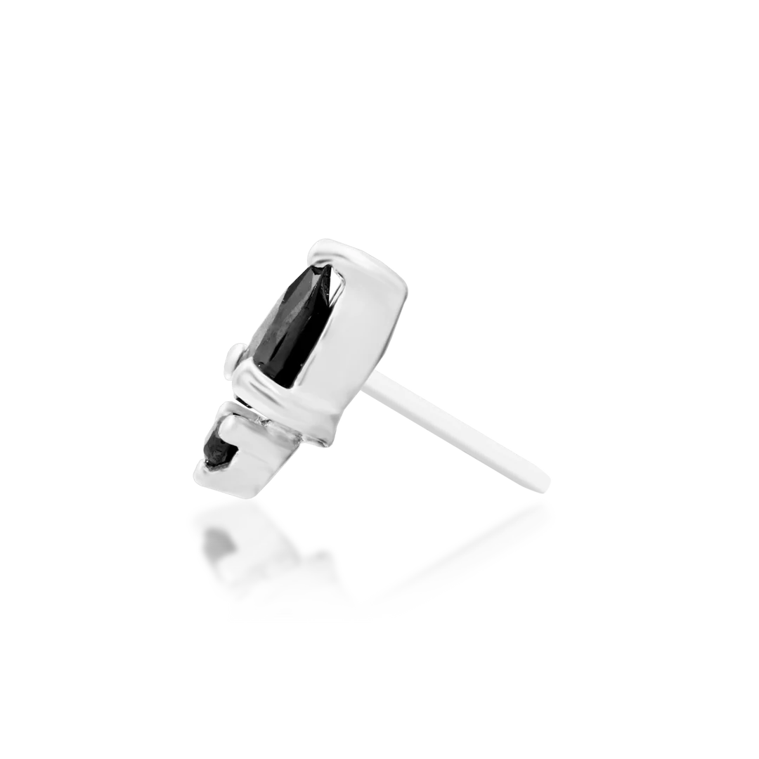 KARMA BLACK CZ - THREADLESS END *PRE-ORDER* Junipurr Jewelry