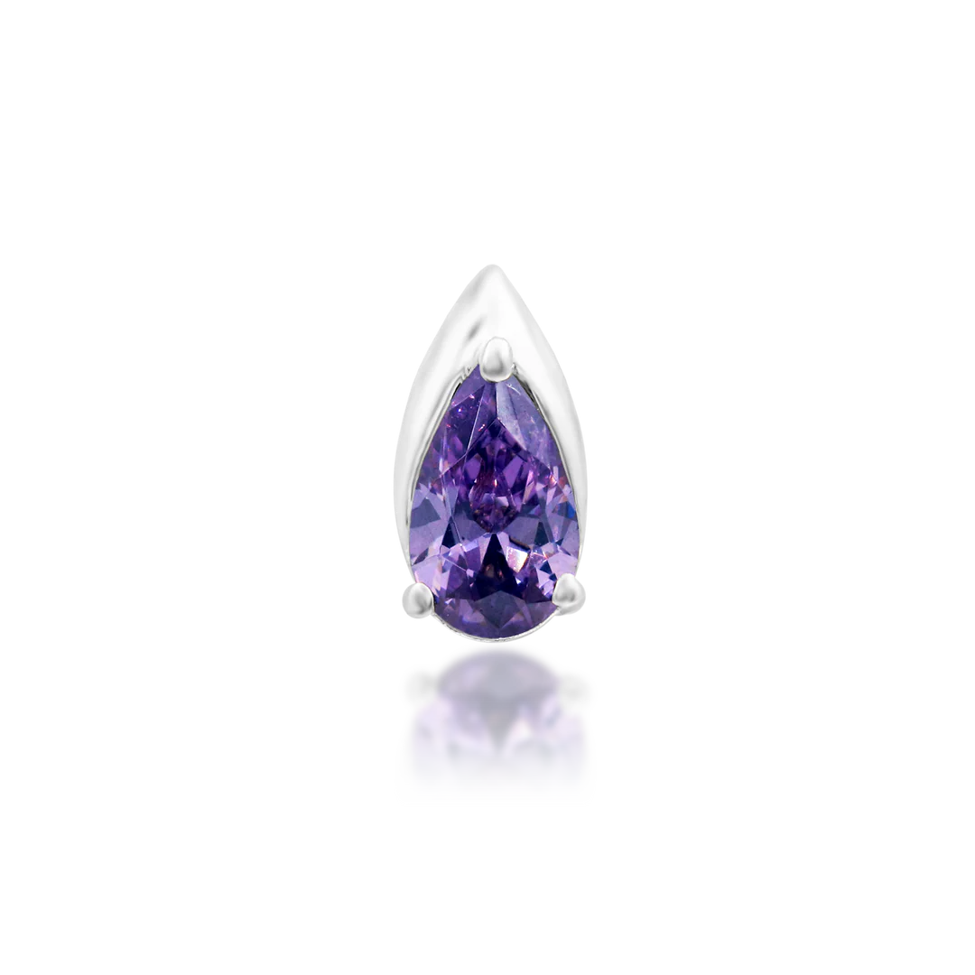 KYA AMETHYST - THREADLESS END *PRE-ORDER* Junipurr Jewelry