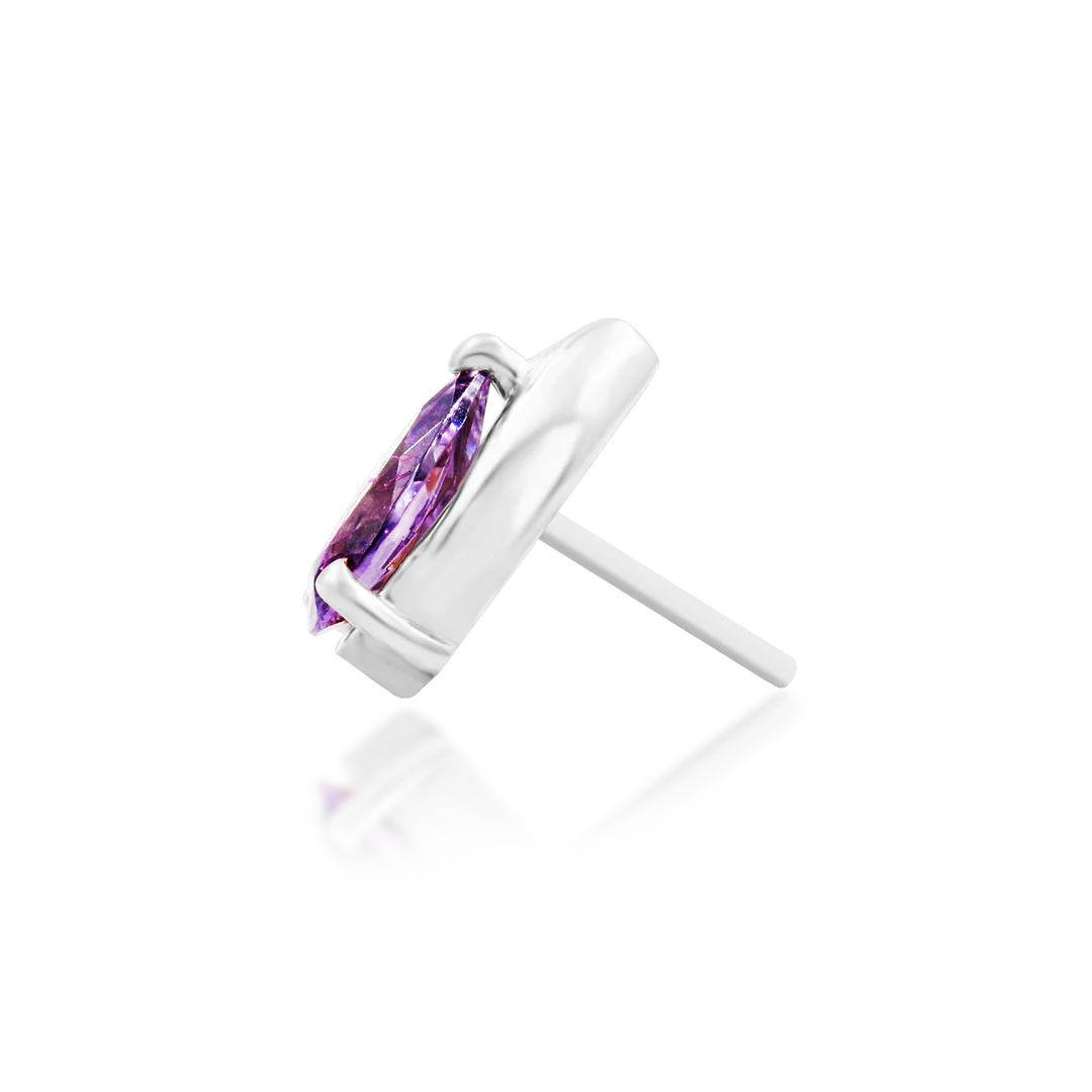 KYA AMETHYST - THREADLESS END *PRE-ORDER* Junipurr Jewelry