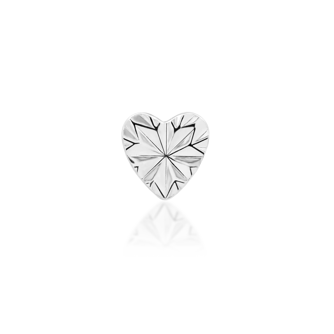 LASER HEART - THREADLESS END *PRE-ORDER* Junipurr Jewelry
