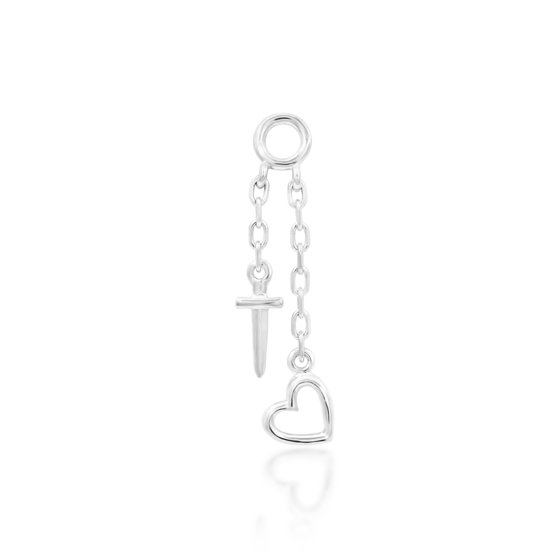 LOVE HURTS - CHARM *PRE-ORDER* Junipurr Jewelry
