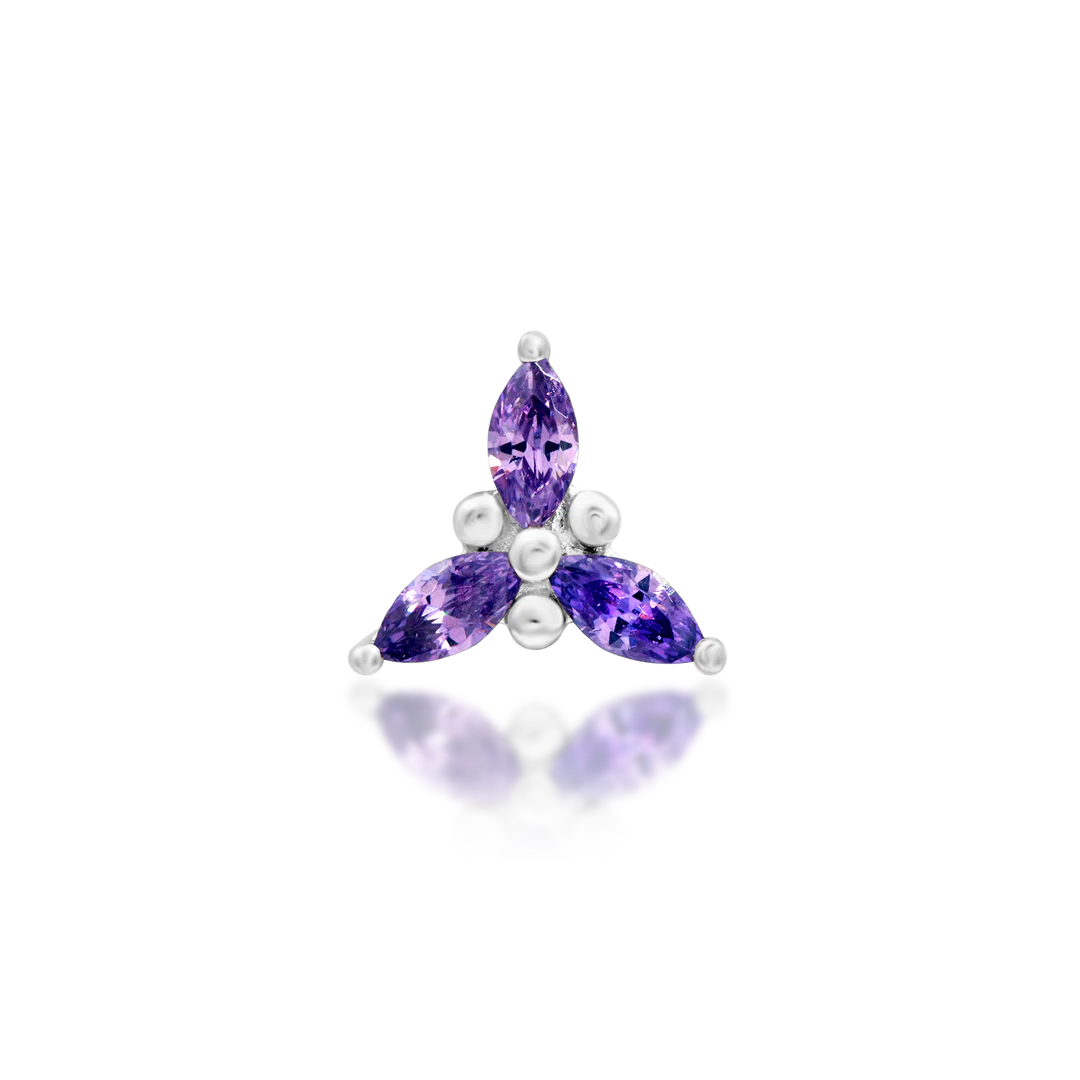 MABEL AMETHYST - THREADLESS END *PRE-ORDER* Junipurr Jewelry