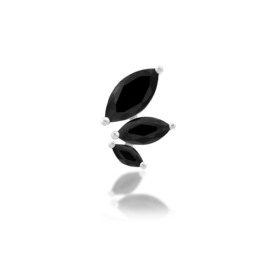 MALICE + BLACK CZ - THREADLESS END *PRE-ORDER* Junipurr Jewelry