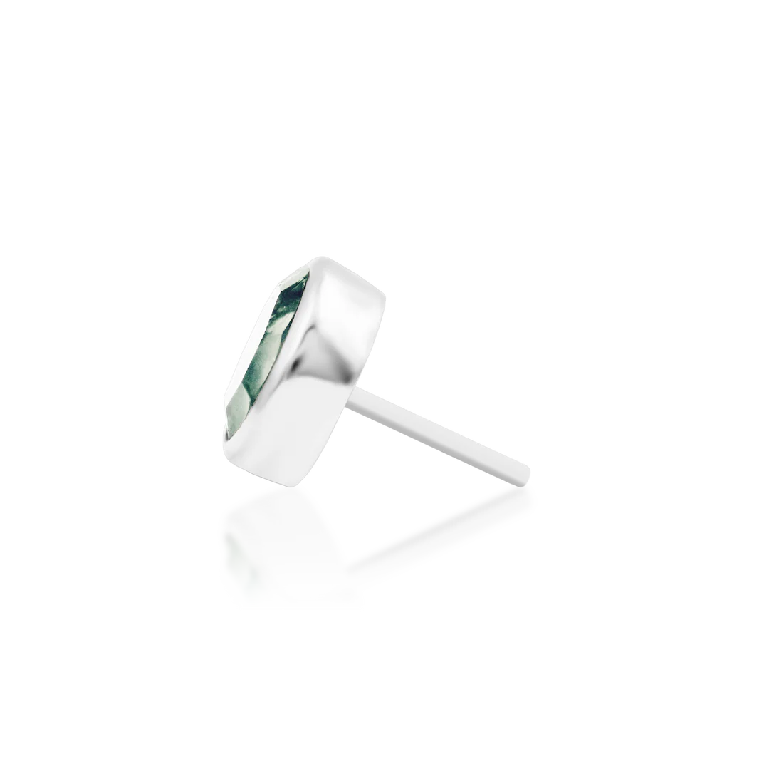 MOSS CAB - THREADLESS END *PRE-ORDER* Junipurr Jewelry