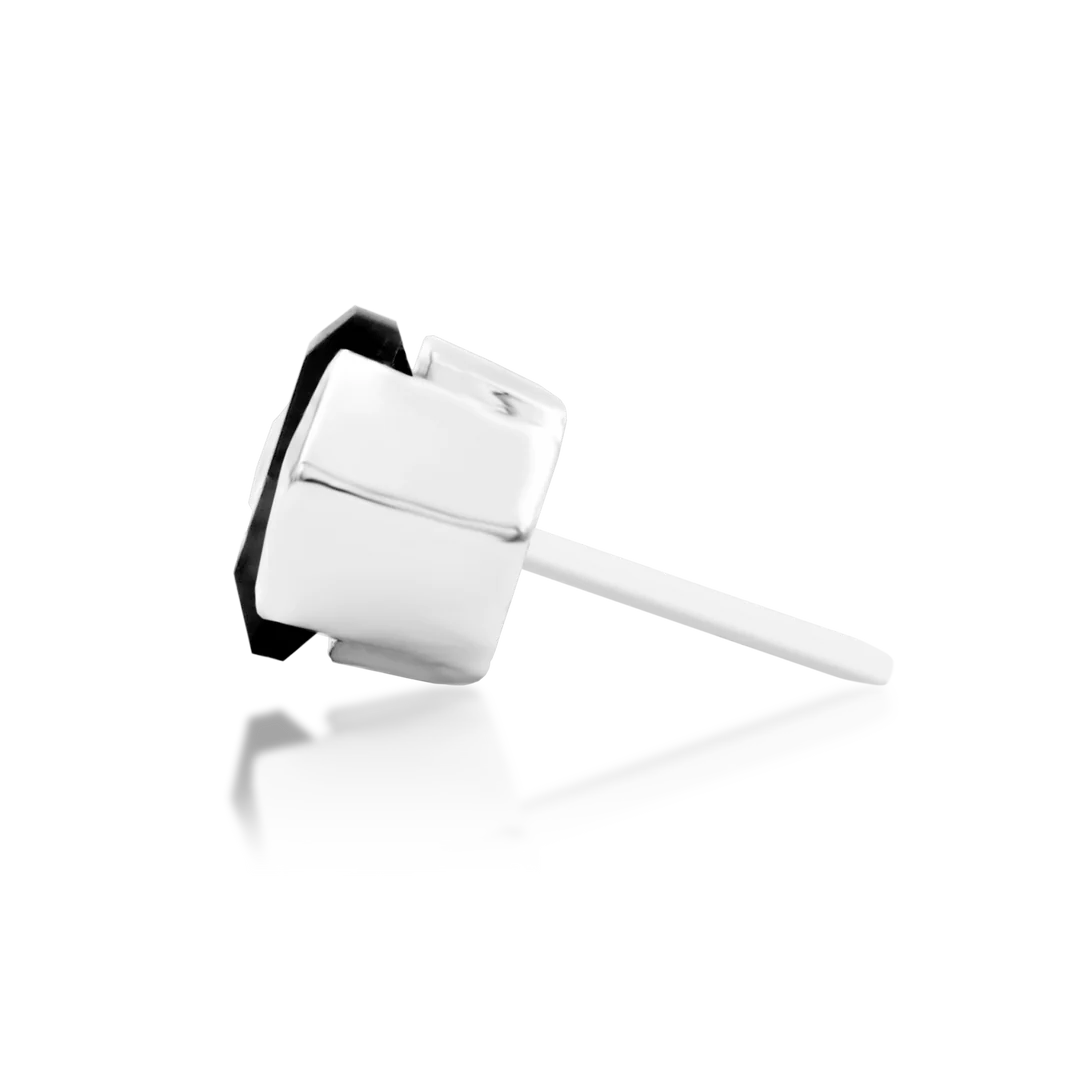 NATALIA + BLACK CZ - THREADLESS END *PRE-ORDER* Junipurr Jewelry