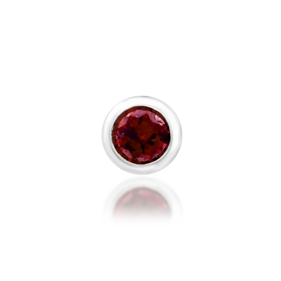 SCARLET BEZEL - THREADLESS END *PRE-ORDER* Junipurr Jewelry