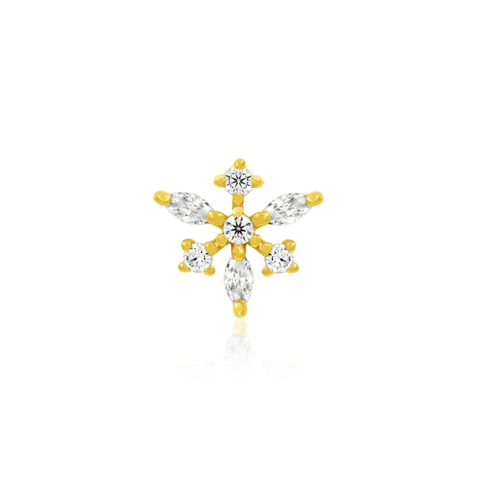 SNOWFLAKE-ANNA - THREADLESS END *PRE-ORDER* Junipurr Jewelry