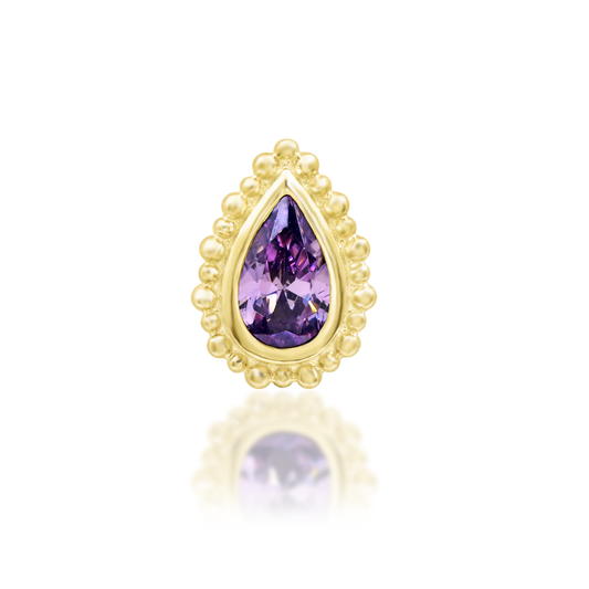AVANI AMETHSYT - THREADLESS END *PRE-ORDER* Junipurr Jewelry