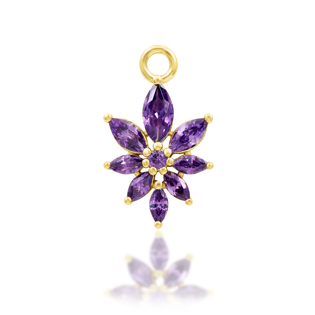 BAILEY + AMETHYST - CHARM *PREORDER* Junipurr Jewelry