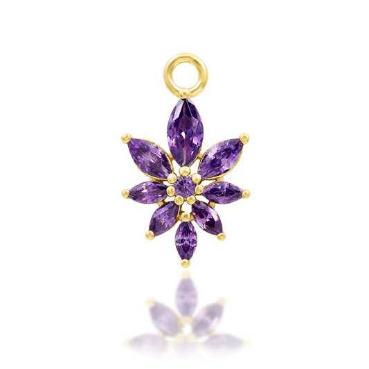BAILEY + AMETHYST - CHARM *PREORDER* Junipurr Jewelry