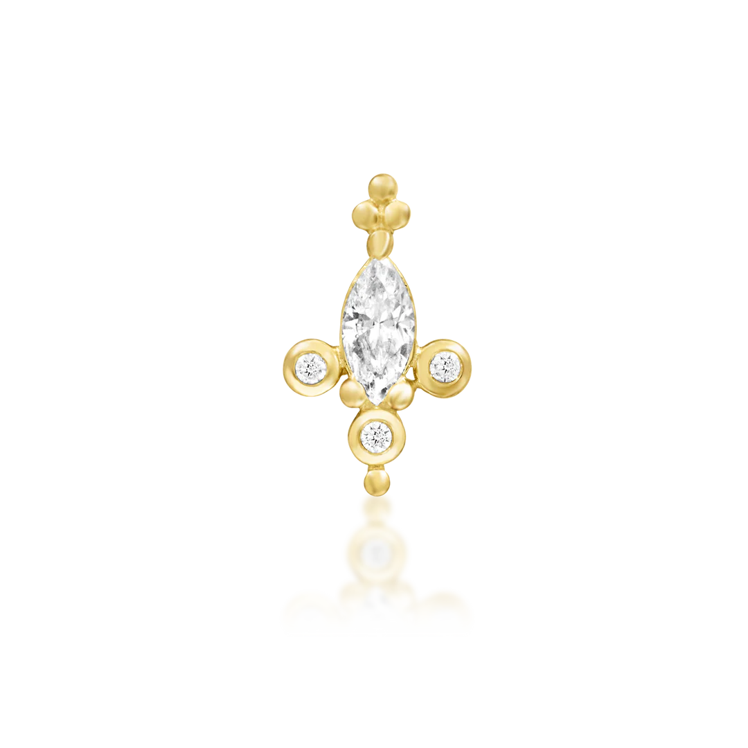 BEAUTY QUEEN - THREADLESS END *PRE-ORDER* Junipurr Jewelry