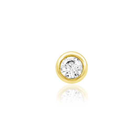 BEZEL CZ - THREADLESS END *PRE-ORDER* Junipurr Jewelry