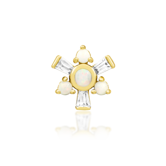 CAREY + OPAL - THREADLESS END *PRE-ORDER* Junipurr Jewelry
