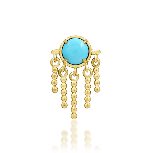 CEANNA + TURQUOISE - THREADLESS END *PRE-ORDER* Junipurr Jewelry