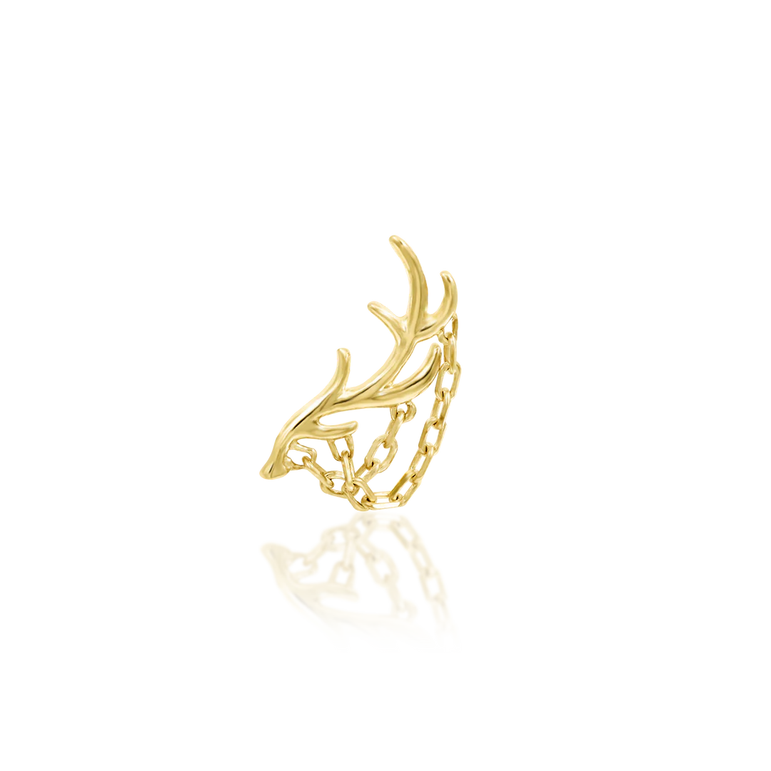 CHAINED ANTLER - THREADLESS END *PRE-ORDER* Junipurr Jewelry