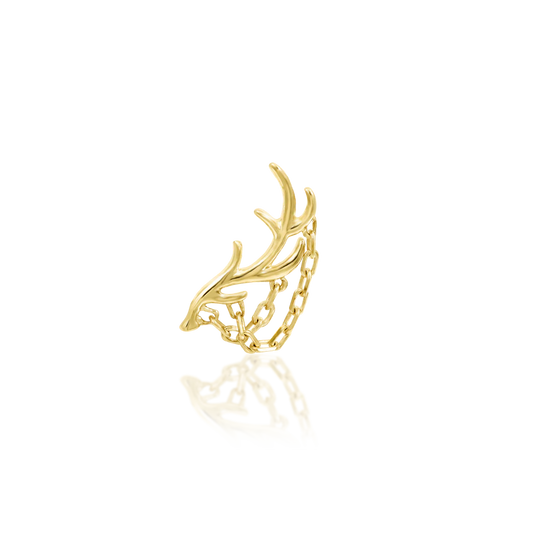 CHAINED ANTLER - THREADED END *PRE-ORDER*  Junipurr Jewelry