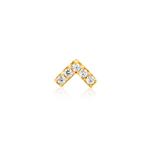 CHEVRON - THREADLESS END *PRE-ORDER* Junipurr Jewelry
