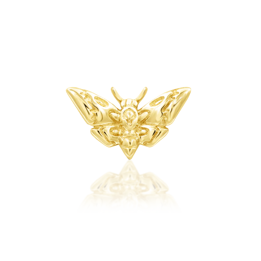 DEATHS-HEAD MOTH - THREADLESS END *PRE-ORDER* Junipurr Jewelry