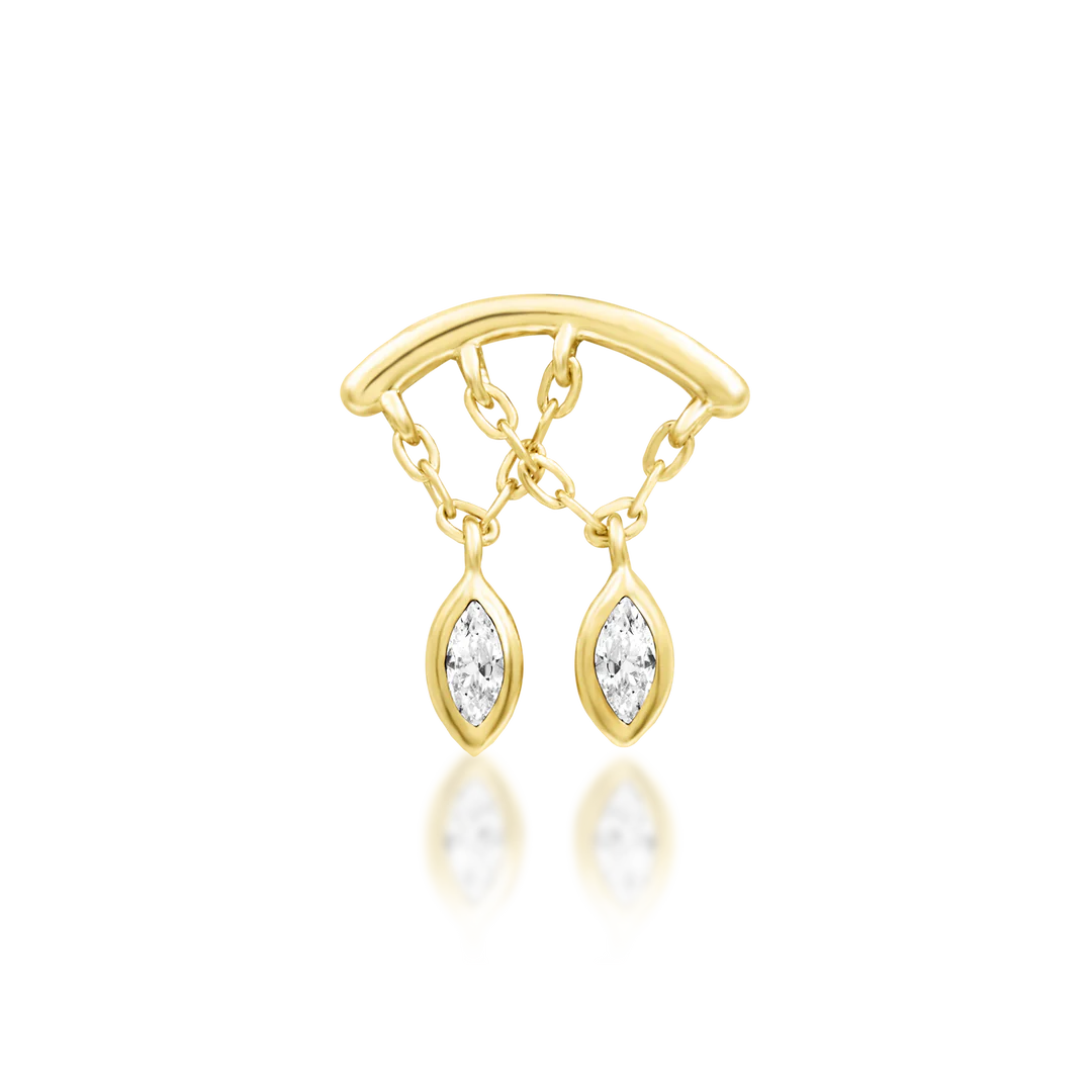 DELPHINE - THREADLESS END *PRE-ORDER* Junipurr Jewelry