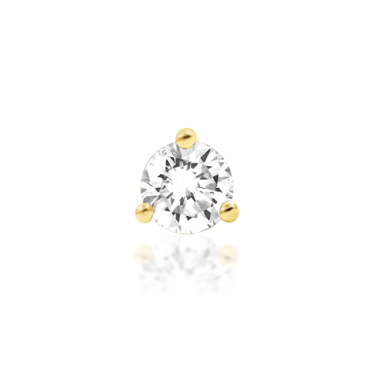 DIAMOND PRONG - THREADLESS END *PRE-ORDER* Junipurr Jewelry