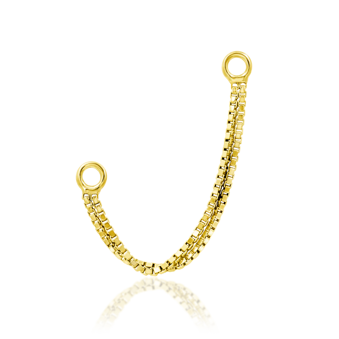 DOUBLE BOX CHAIN - CHAIN *PRE-ORDER* Junipurr Jewelry