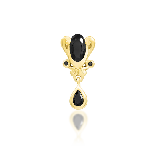 EMPUSA + BLACK CZ - THREADLESS END *PRE-ORDER* Junipurr Jewelry