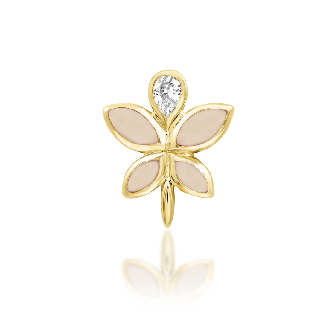 FAE + ROSE QUARTZ - THREADLESS END *PRE-ORDER8 Junipurr Jewelry