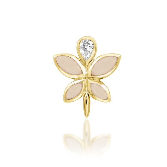 FAE + ROSE QUARTZ - THREADLESS END *PRE-ORDER8 Junipurr Jewelry