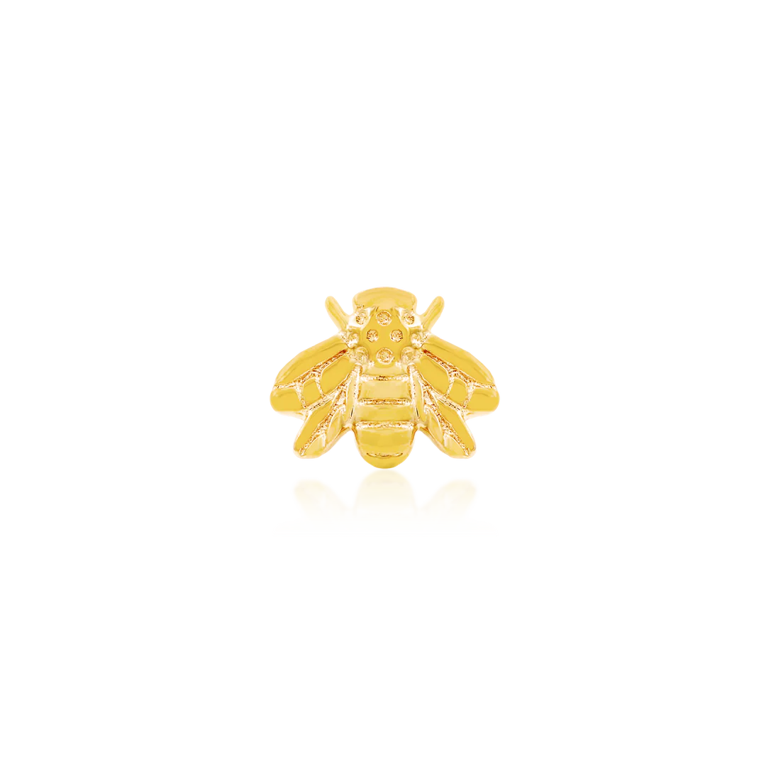 GOLD BEE - THREADLESS END *PRE-ORDER* Junipurr Jewelry