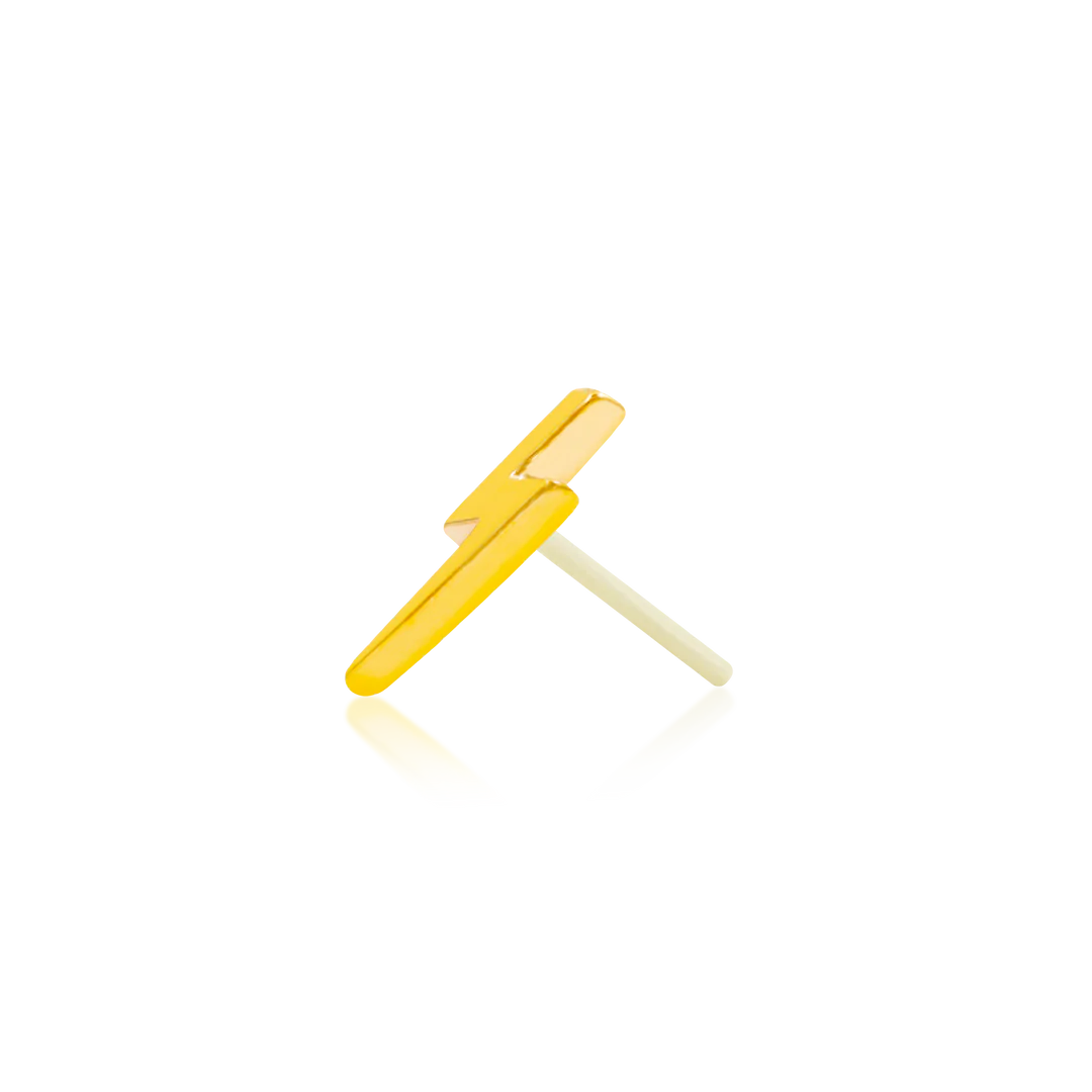 LIGHTNING BOLT - THREADLESS END *PRE-ORDER* Junipurr Jewelry